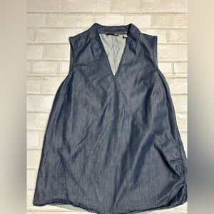 Toad&Co Dark Blue Denim Top
